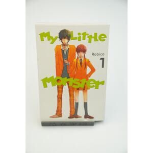 My‎ Little Monster Manga Vol 1–2 English Kodansha Shojo Series by Robico